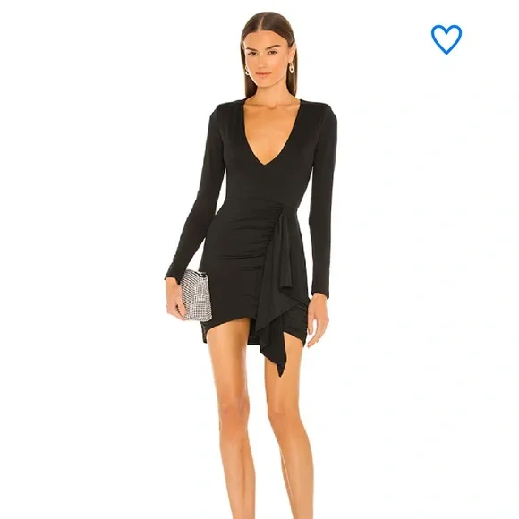 Superdown Martyna deep v dress - Picture 1 of 4